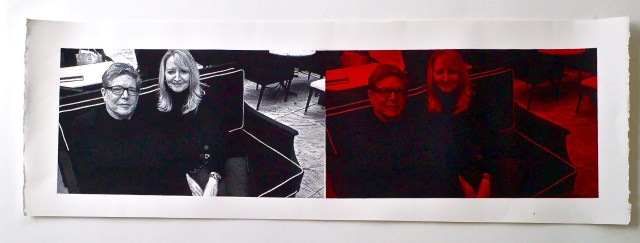 Silkscreen Ink on Rag paper 40x18