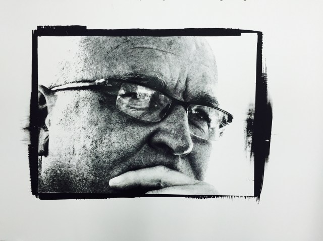 silkscreen print ink on rag 36x48